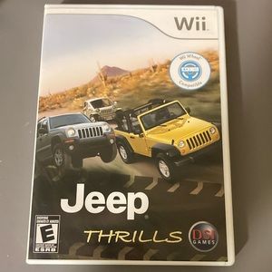 Jeep Thrills Wii game